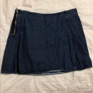 Zara Denim Mini Skirt